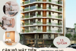 Cần bán căn hộ full nội thất 1,6 tỷ  mặt tiền đường Phan Huy Ích, quận Tân Bình